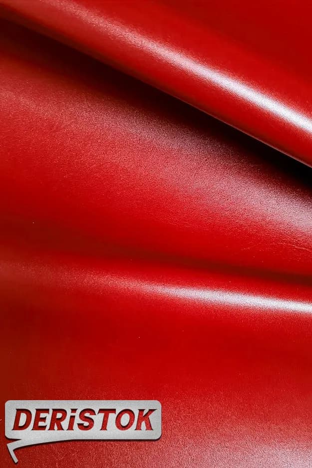 Anilin Dana Derisi Kırmızı
