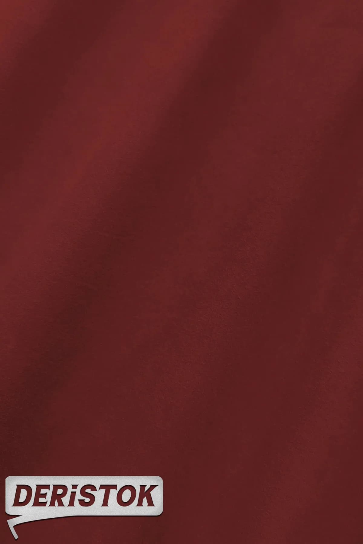 Oğlak Süet Deri Koyu Kızıl Kahverengi