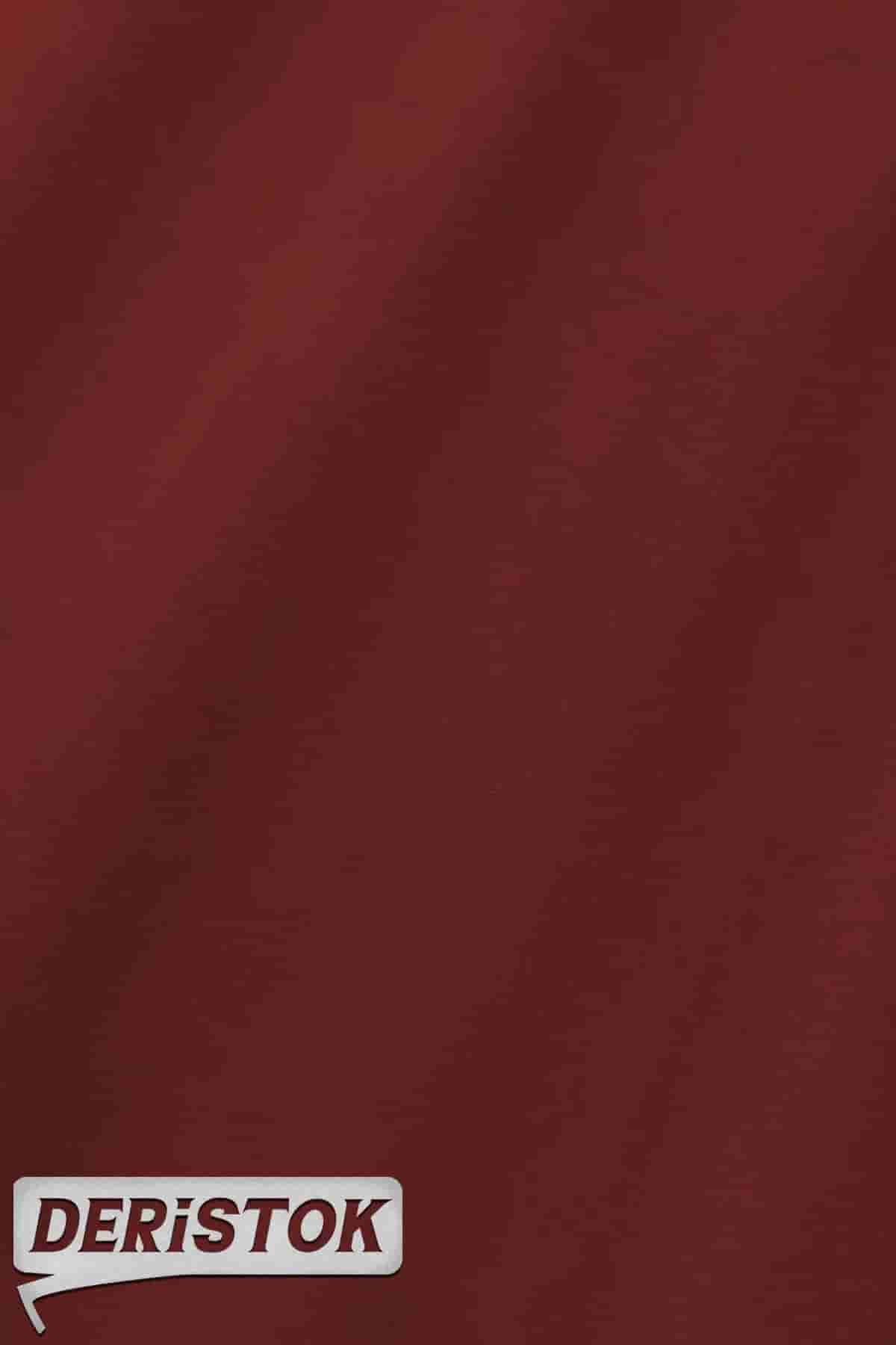 Oğlak Süet Deri Koyu Kızıl Kahverengi