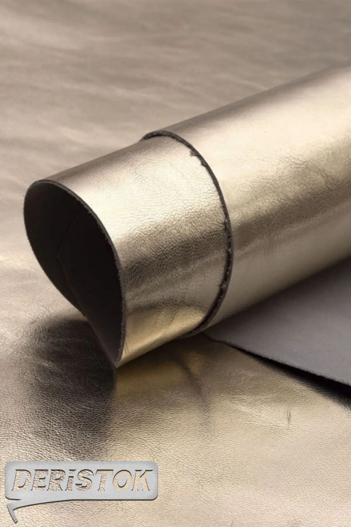 Kağıt Baskılı Metis Deri Altın