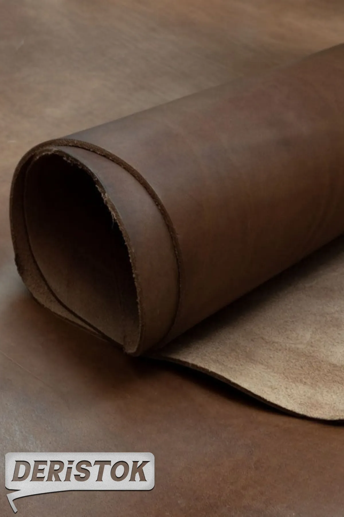 Koşumluk Vejetal Deri Kahverengi