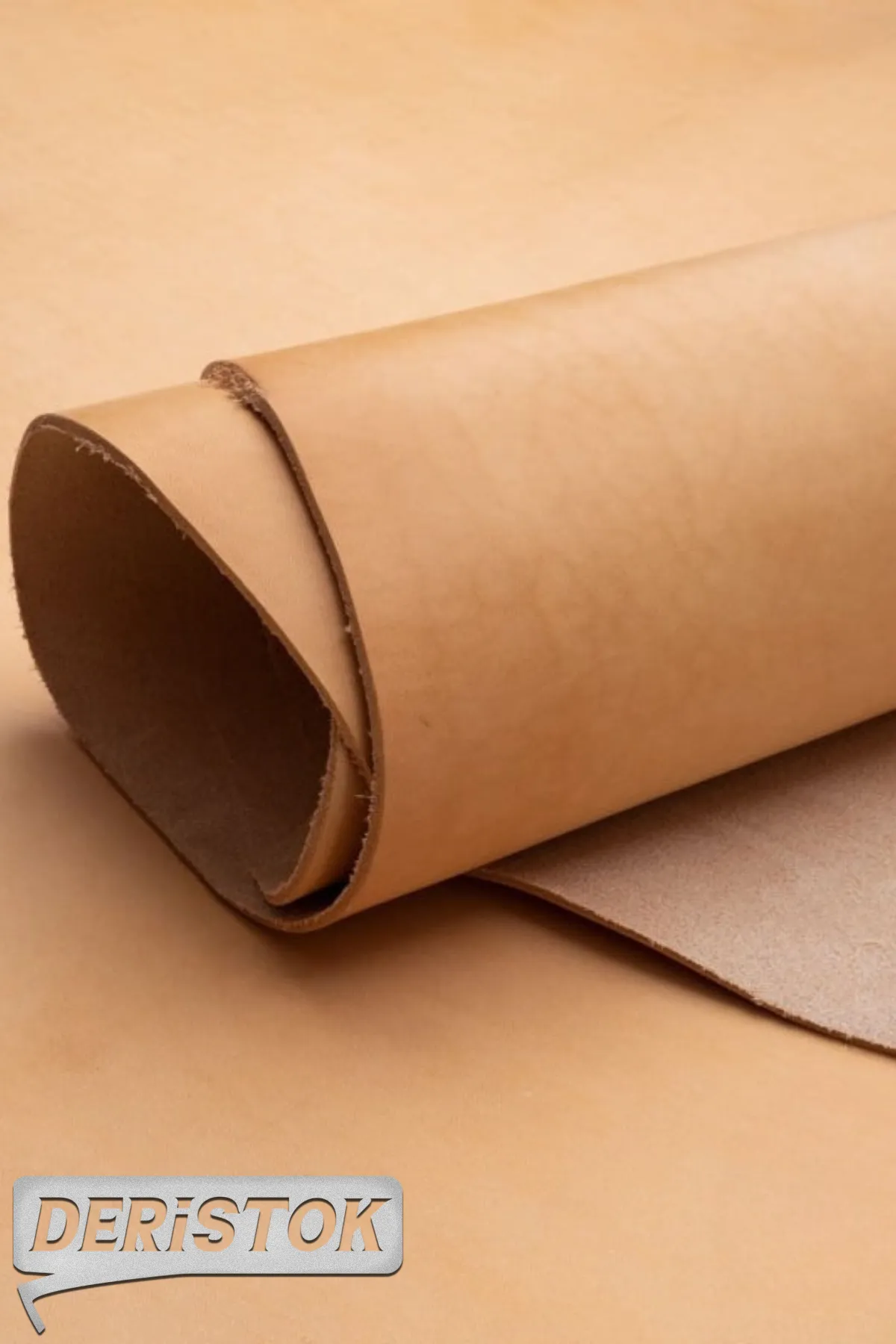 Koşumluk Vejetal Deri Bej