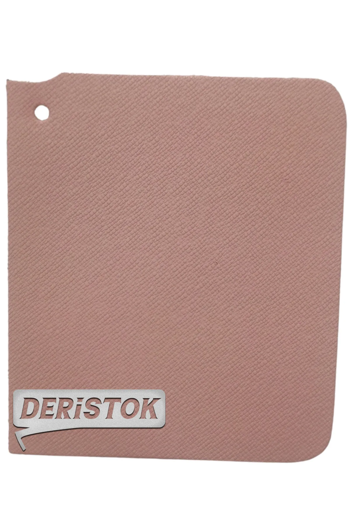 Çantalık Çuval Desenli Deri Pembe - 1