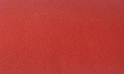 Çantalık Saffiano Desenli Deri Mercan