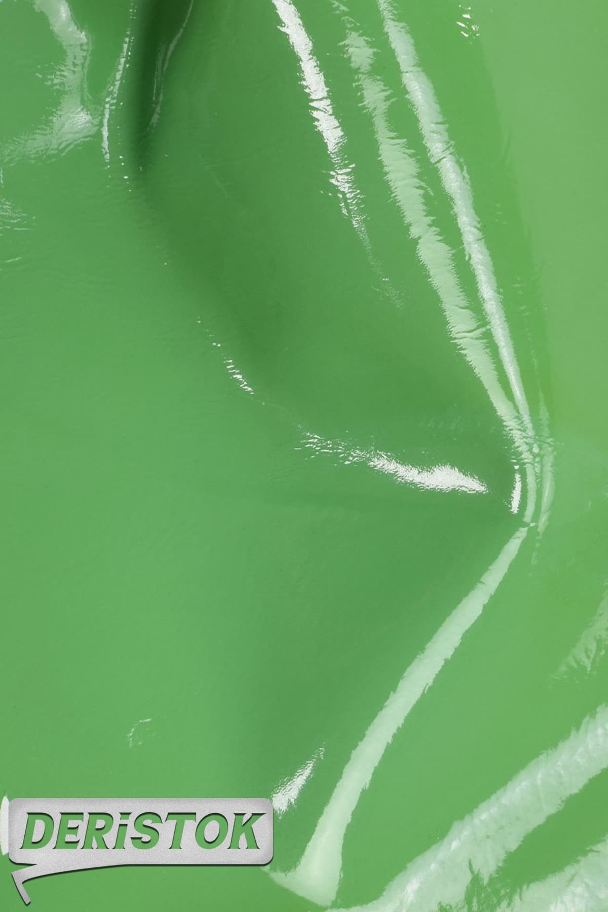 Dana Derisi Rugan Kırışık Koyu Yeşil