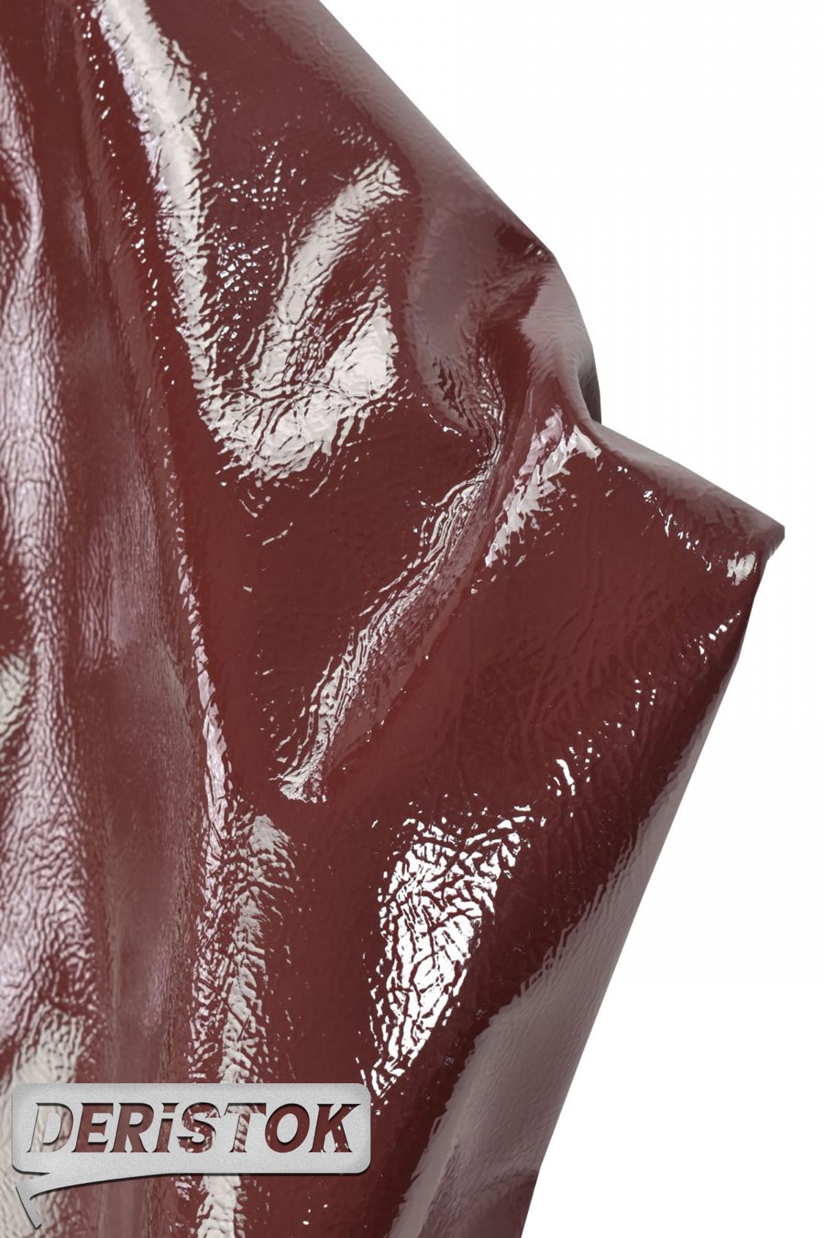 Dana Derisi Rugan Kırışık Turuncu Kırmızı - 1