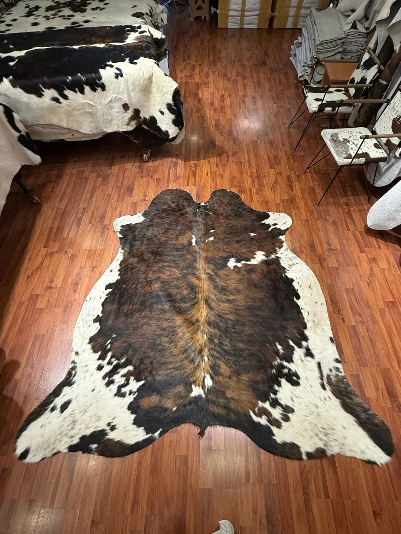 Fiesta Leather Art Hakiki Deri Dana Postu EGZOTİK 205 x 225 - 1