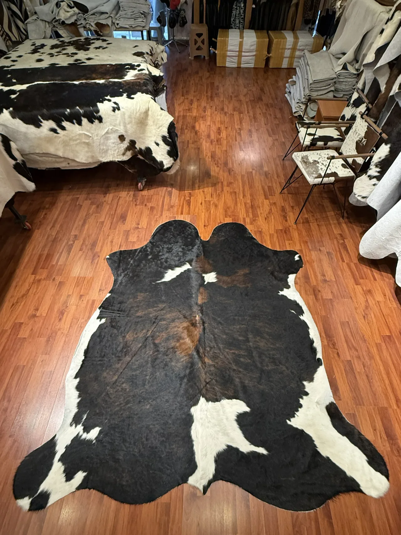 Fiesta Leather Art Hakiki Deri Dana Postu EGZOTİK 190X210 - 1